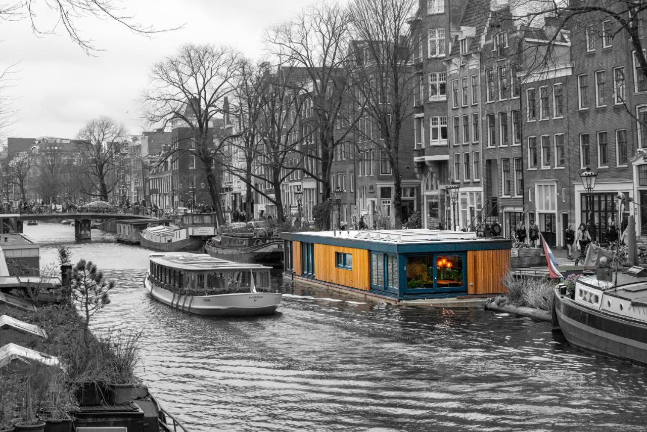 2 Houseboat Suites Amsterdam Prinsengracht מראה חיצוני תמונה