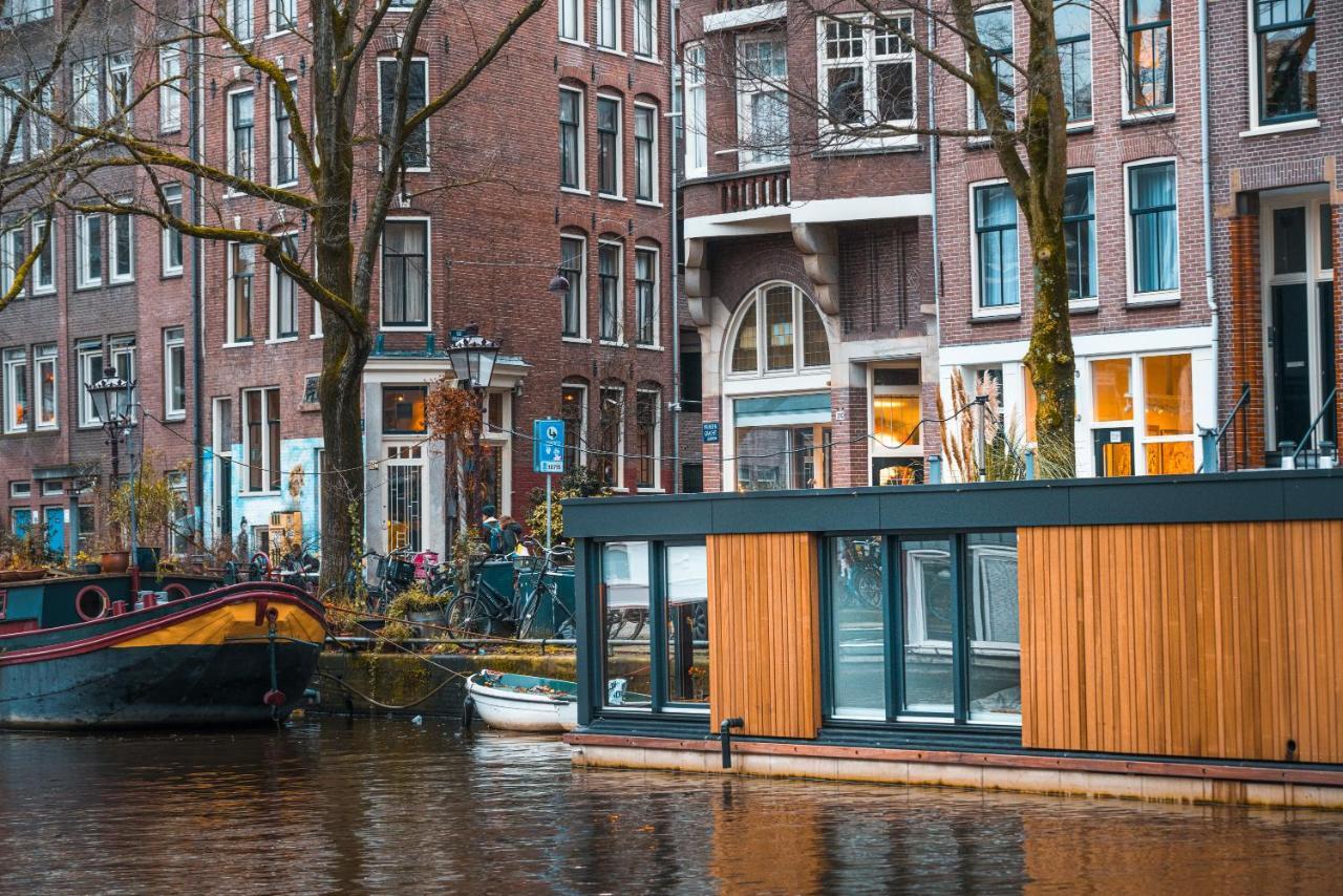 2 Houseboat Suites Amsterdam Prinsengracht מראה חיצוני תמונה