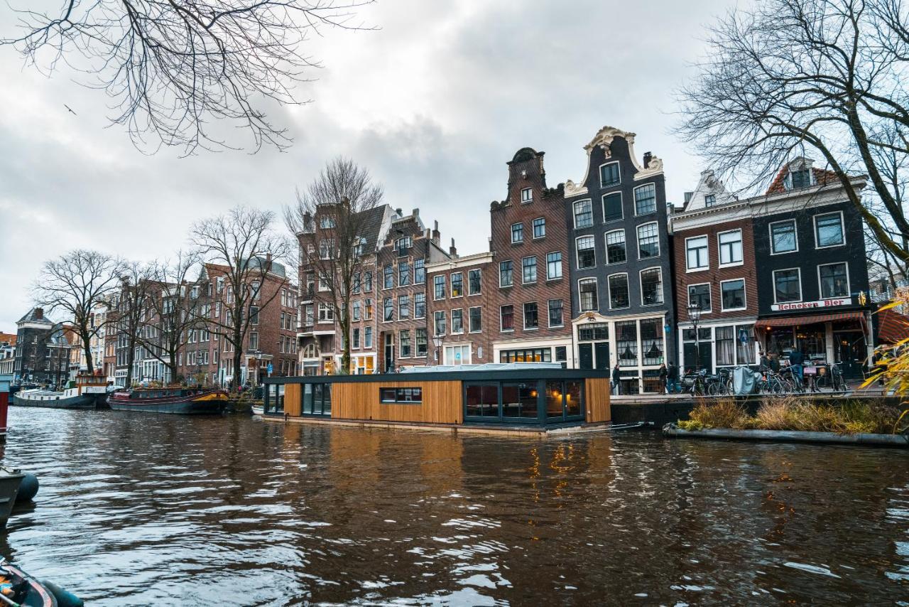 2 Houseboat Suites Amsterdam Prinsengracht מראה חיצוני תמונה